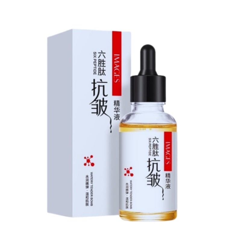 Images Six peptides anti-wrinkle essence serum liquid 30ml