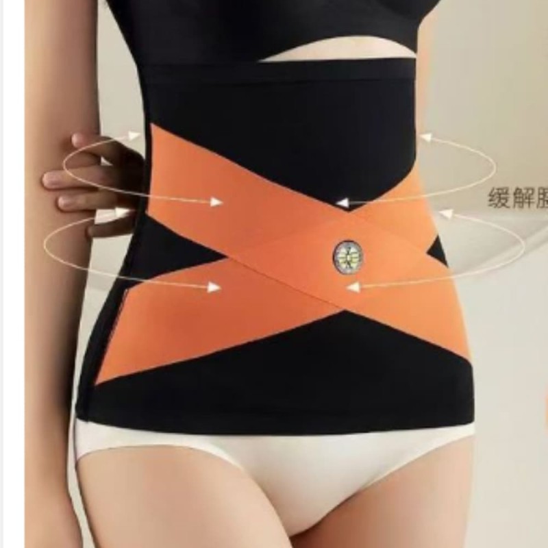 Slimming Energy Stone Waist Belt – Seamless Tummy Shaping Girdle for Women