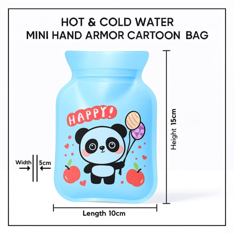 Hot & Cold Water Mini Hand Armor Cartoon Bag