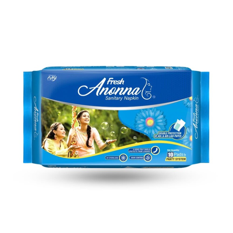 Fresh Anonna Sanitary Napkin 240mm (Panty System) 10 pads