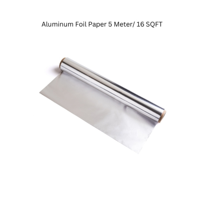 Aluminum Foil Paper 5 Meter/ 16 SQFT(1pcs)