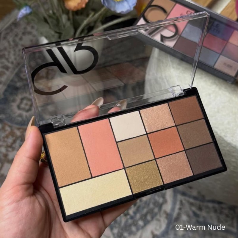 Golden Rose City Style Face & Eye Palette