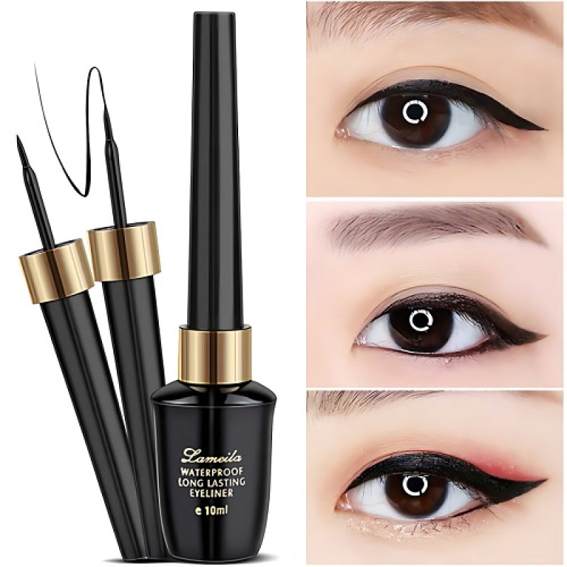 Lameila Waterproof Long Lasting Deep Black Eyeliner