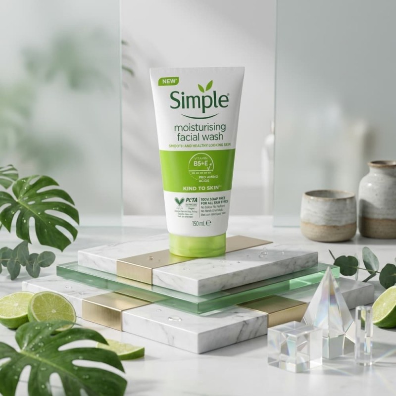 Simple Moisturising Facial Wash 150ml