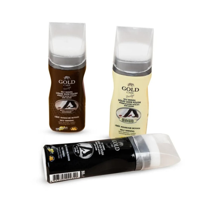 Gold Care Prestige Liquid Shoe Polish 75 ML