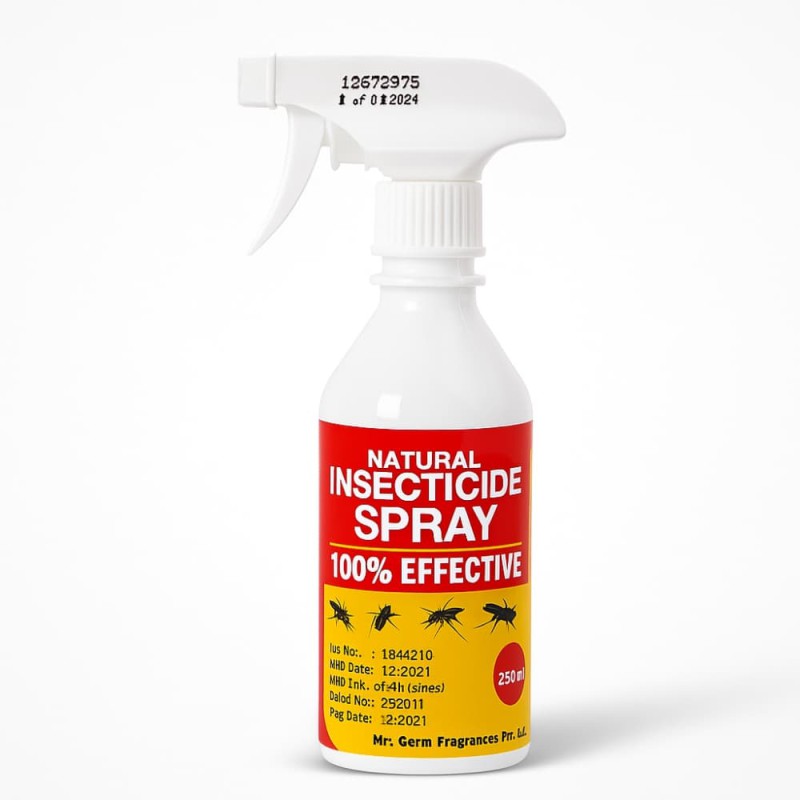 Natural Insecticide Spray: 100% Effective Against Cockroaches, Bedbugs, Mosquitoes, and Flies