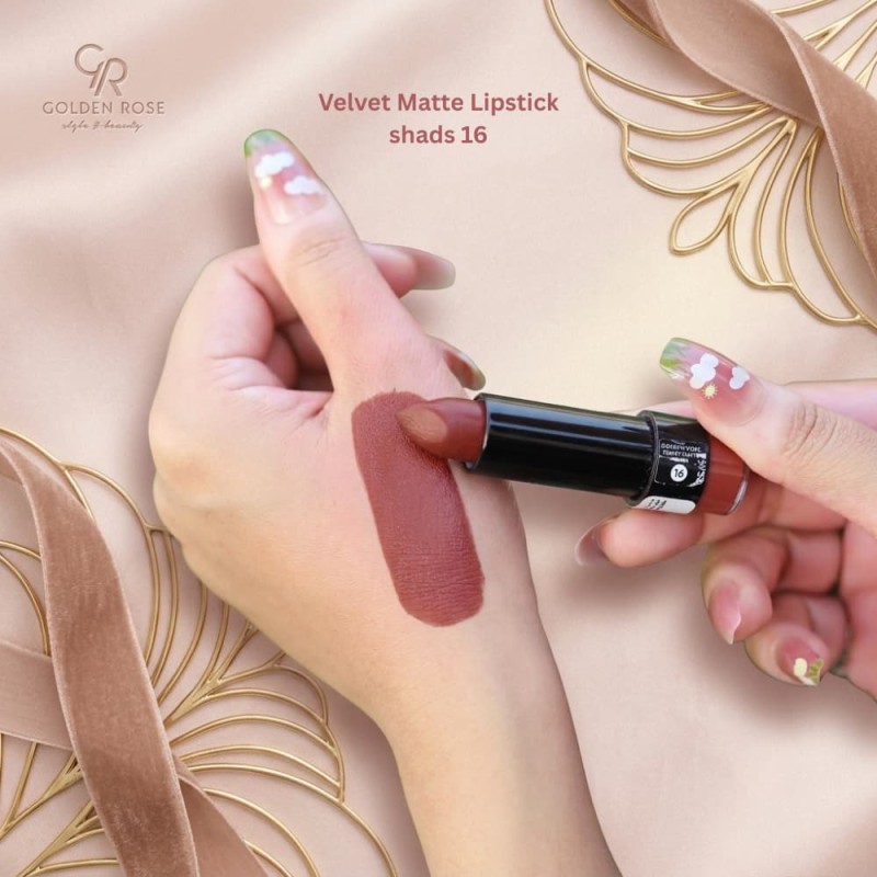 Golden Rose Velvet Matte Lipstick