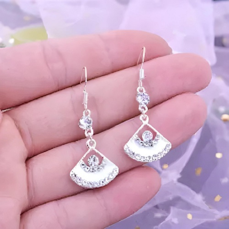 new Korean dongda opal long earrings female long tassel earrings