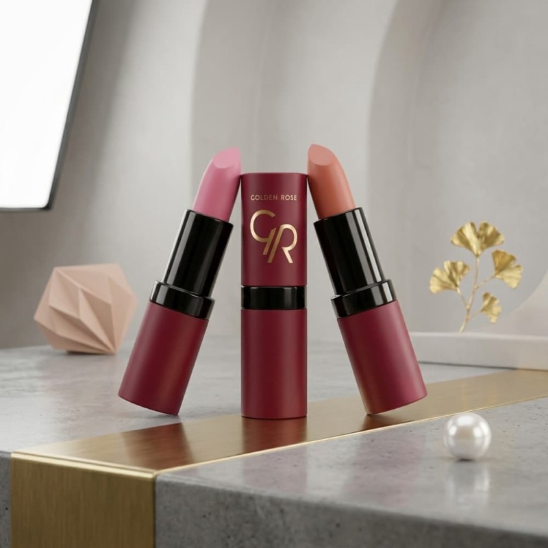 Golden Rose Velvet Matte Lipstick