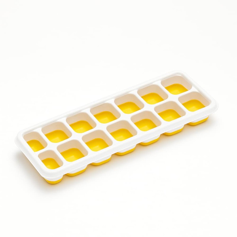 Ice Silicone Cube Tray Grid 14 – BPA-Free Flexible & Reusable Mold (Multicolor) 1pcs