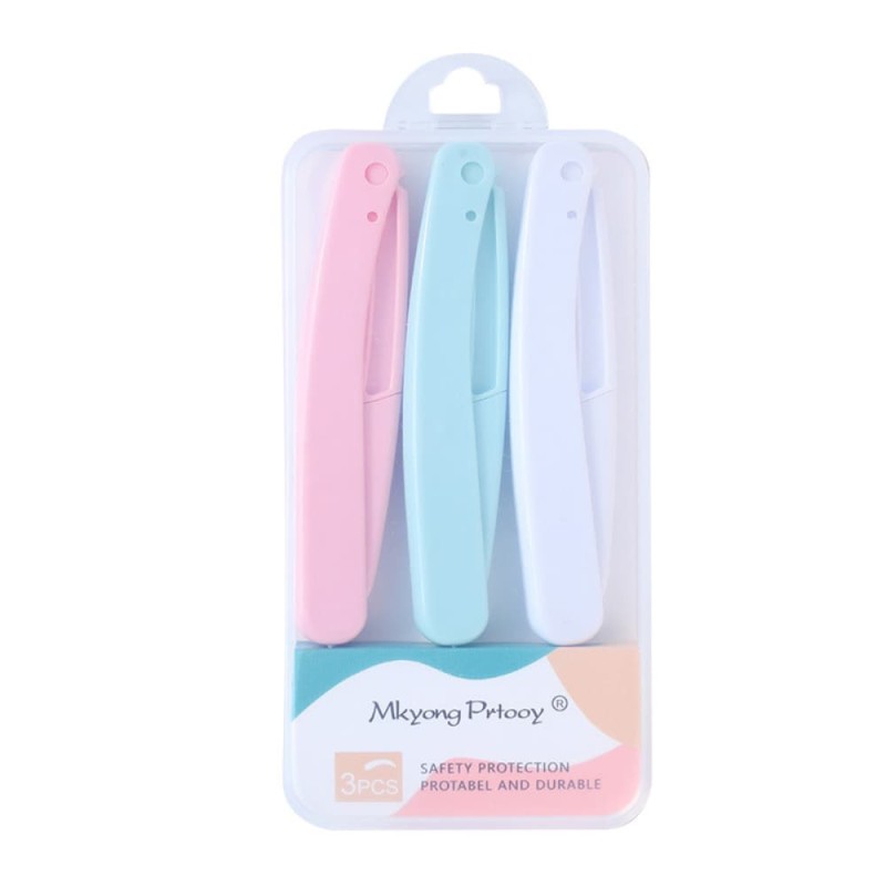 3 Pcs Facial Razor for Women Eyebrow & Face Trimmer