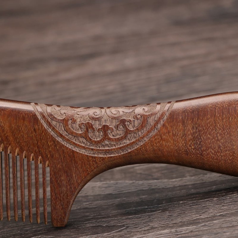 Natural Sandalwood Wooden Hair Comb