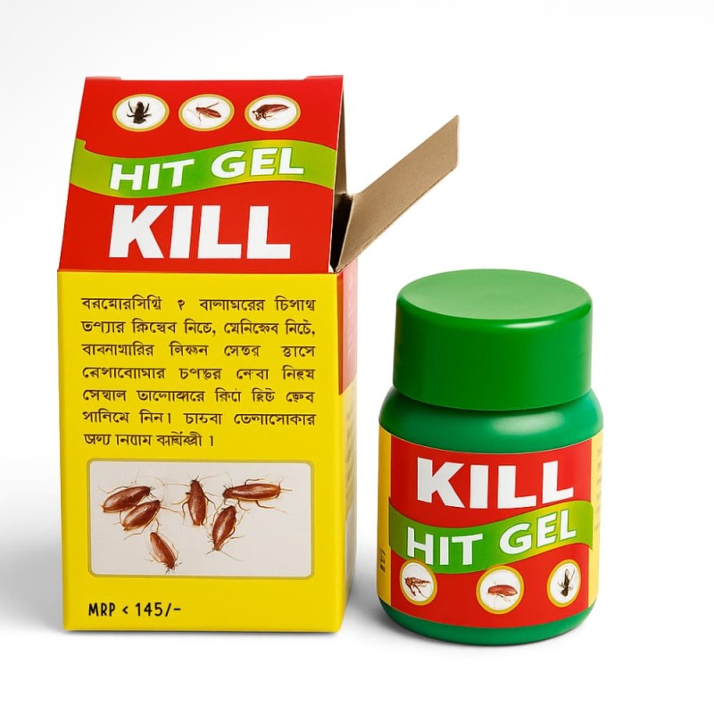 Kill Hit Cockroach Killing Gel 40gm – Powerful & Fast Cockroach Control