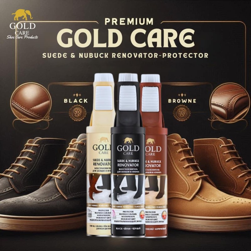 GOLD CARE SUEDE & NUBUCK RENOVATOR-PROTECTOR 250ml