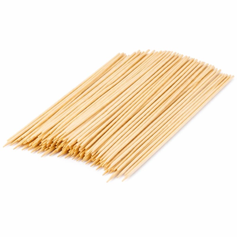 Bamboo BBQ Skewers 8 Inch 200pcs Kabab Grill Sticks