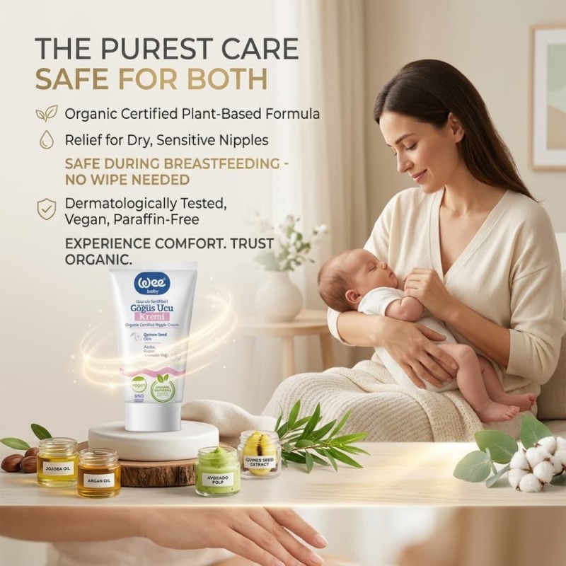 Wee Baby Organic Certified Nipple Cream 30 ML