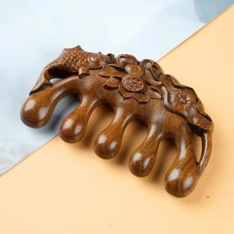 Sandal Five Finger 4 Wooden Massage Comb