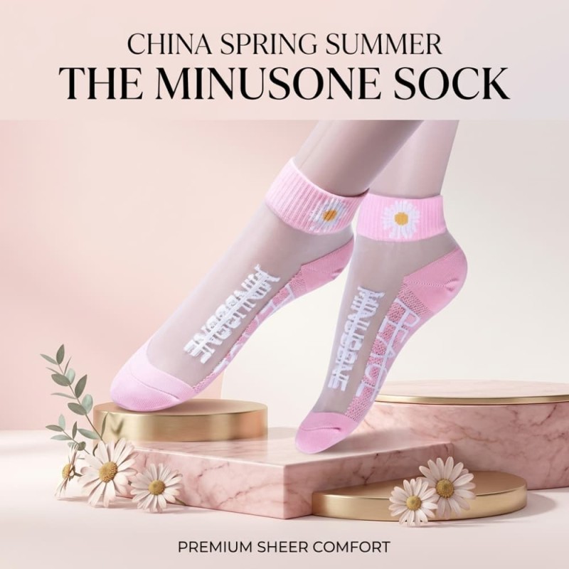 China Spring summer thin brand woman's socks