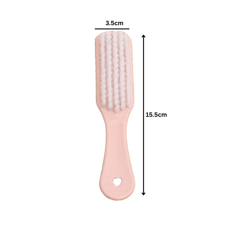 Plastic small cleaning plain soft hair washing shoes brush 1pcs