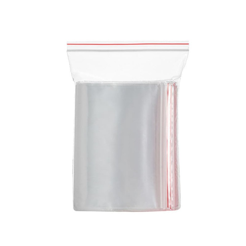 9x12 Poly Zipper Bag 100 Pcs Pack