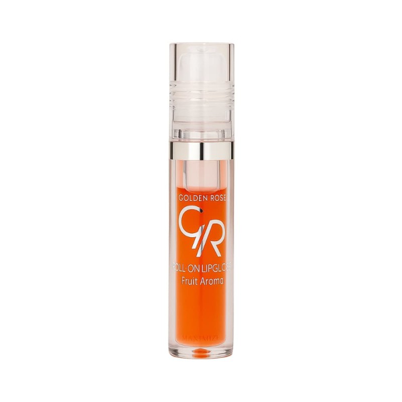 Golden Rose Roll on Lip Gloss-Orange