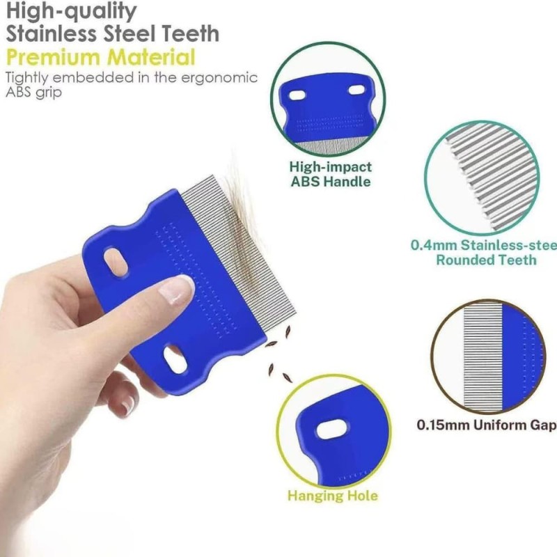 Small Steel Lice & Nit Comb