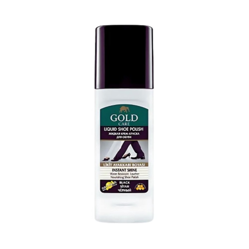 Gold Care Instant Shine Liquid Shoe Polish 75 ML