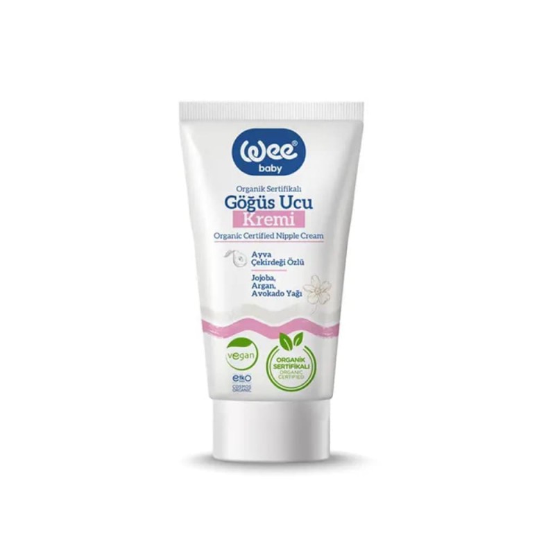 Wee Baby Organic Certified Nipple Cream 30 ML