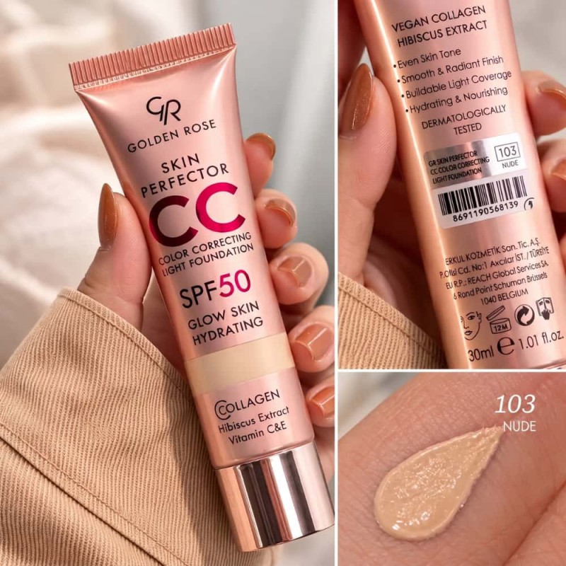 Golden Rose Skin Perfector CC Light Foundation