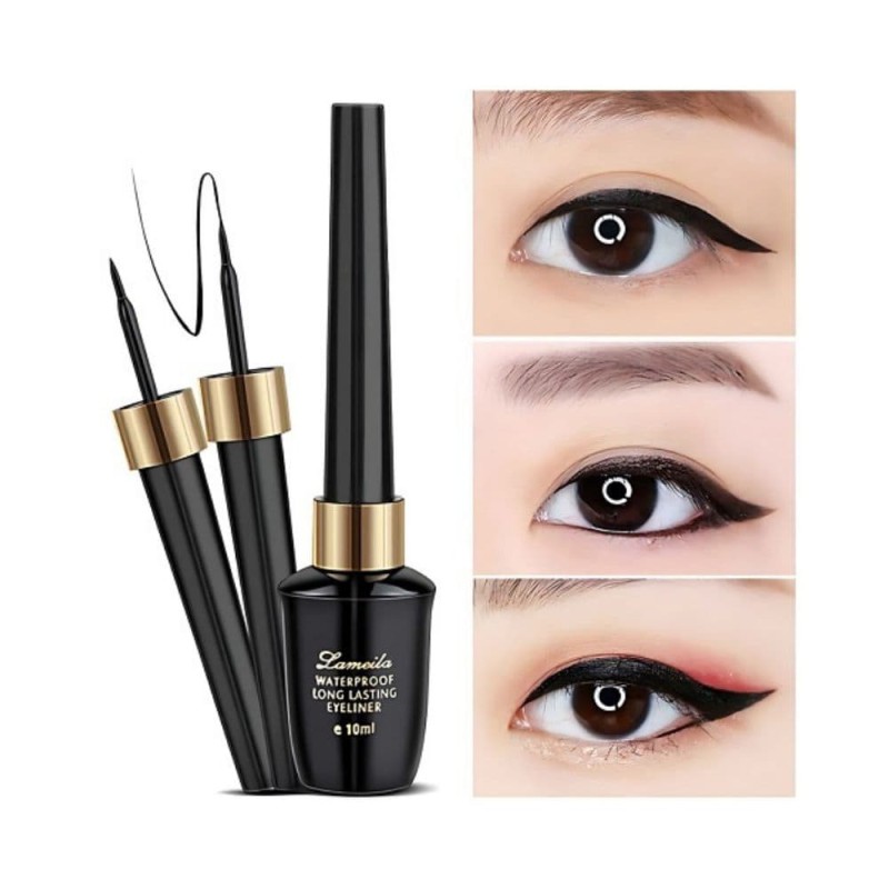 Lameila Waterproof Long Lasting Deep Black Eyeliner