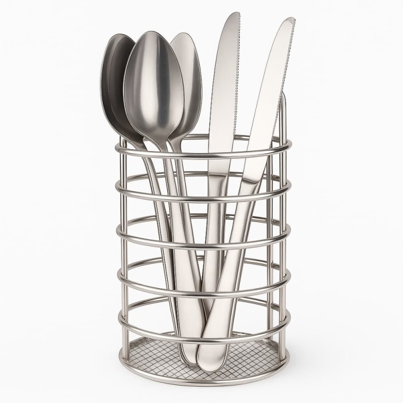 Steel Spoon Holder