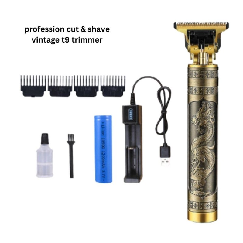 profession cut & shave  vintage t9 trimmer