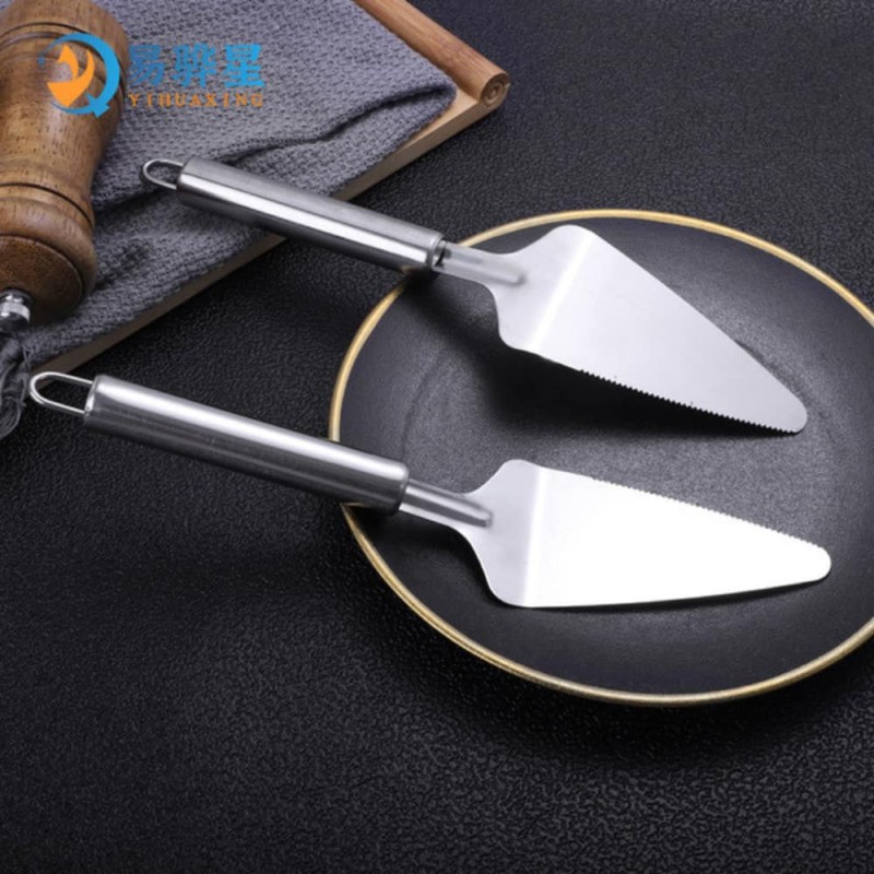 Durable Stainless Steel Pizza Shovel for Baking & Serving