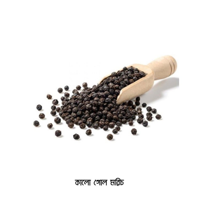 Whole Black Pepper/kalo Gol Morich 100g poly pack