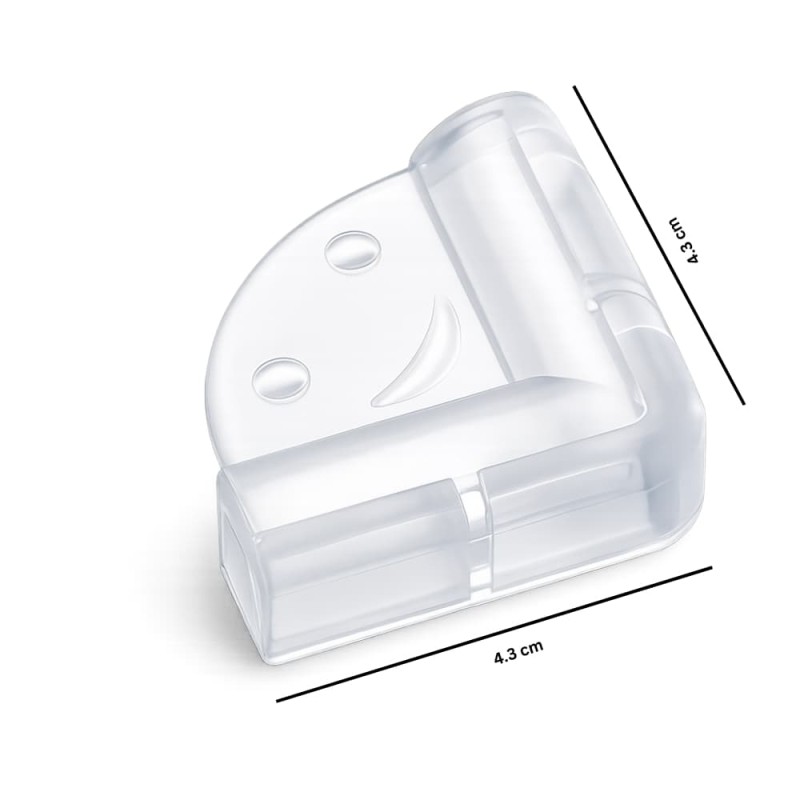 Transparent Silicone Table Corner Protector Baby Safety Anti Collision Cover