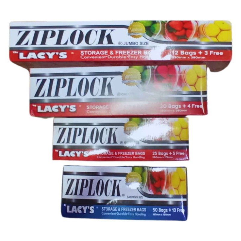 Lacy's Jumbo Storage & Freezer Zipbag