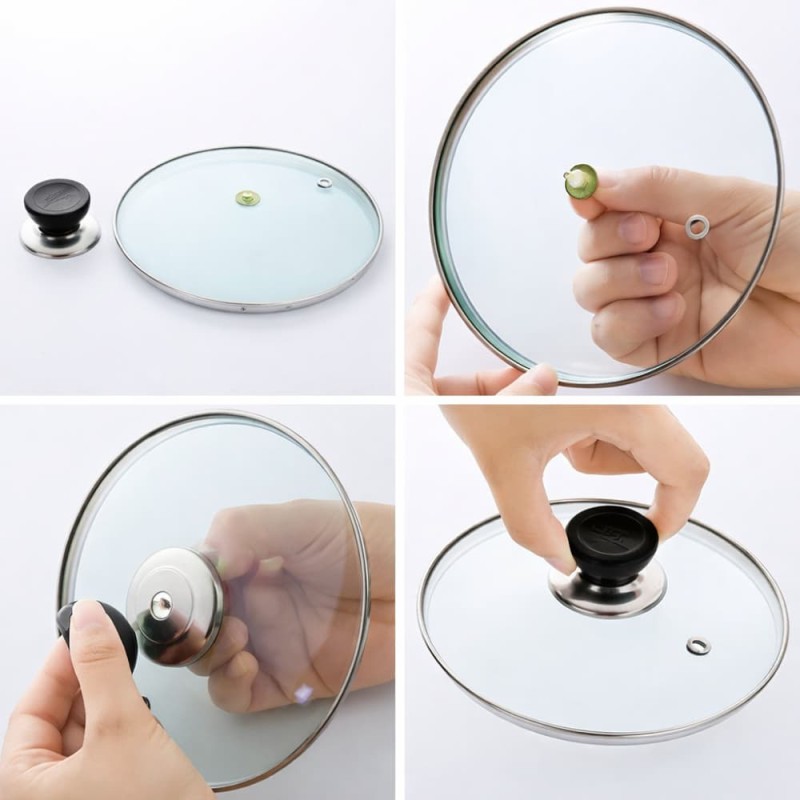 Universal Heat-Resistant Pot Lid Handle | Anti-Scald Kitchen Replacement Knob