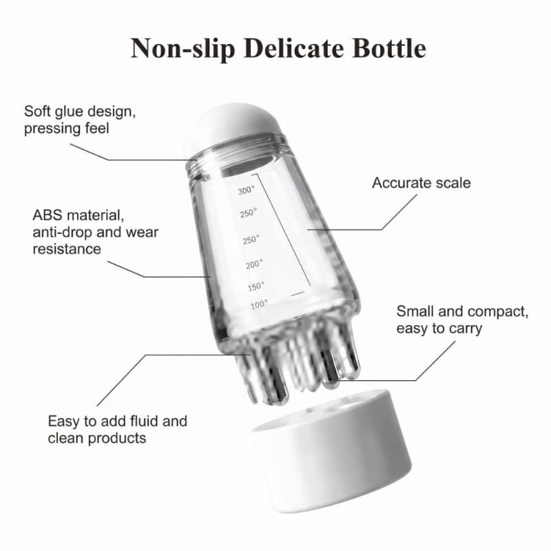 Scalp Applicator Bottle with 6-Point Massage Head