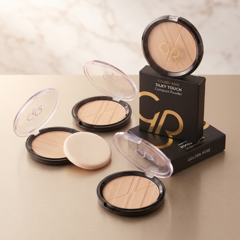 Golden Rose Silky Touch Compact Powder