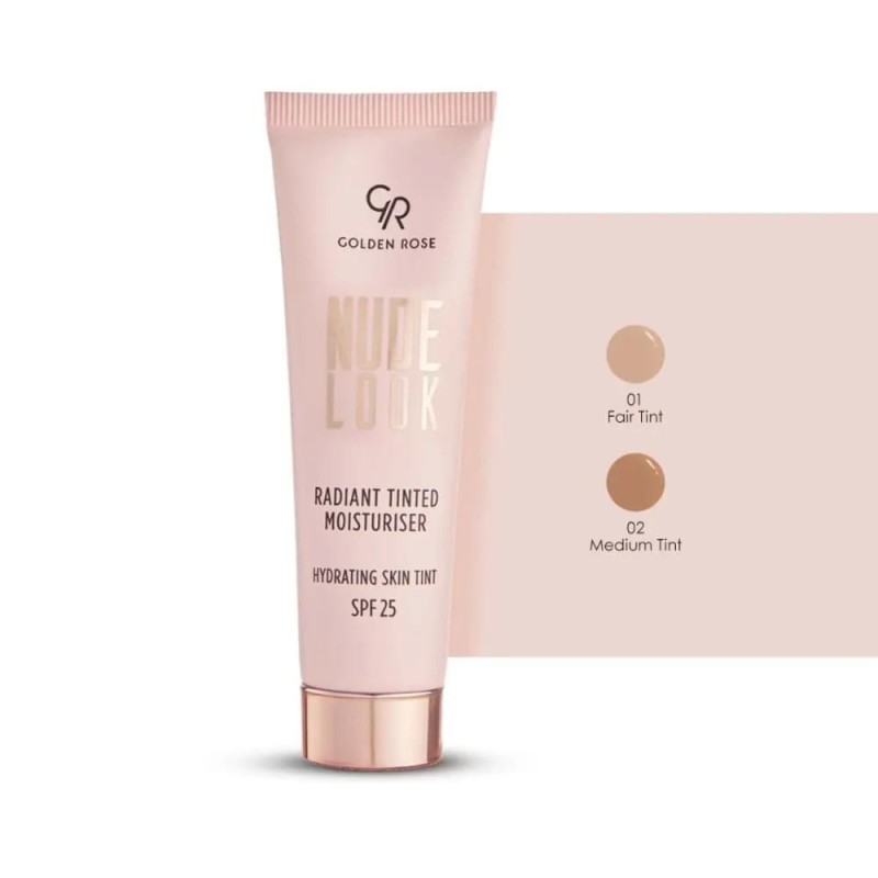 Golden Rose Nude Look Radiant Tinted Moisturiser SPF 25