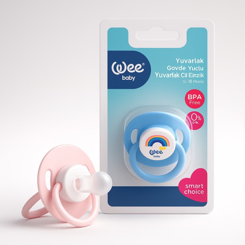 Wee Baby Round Body Round Teat Soother