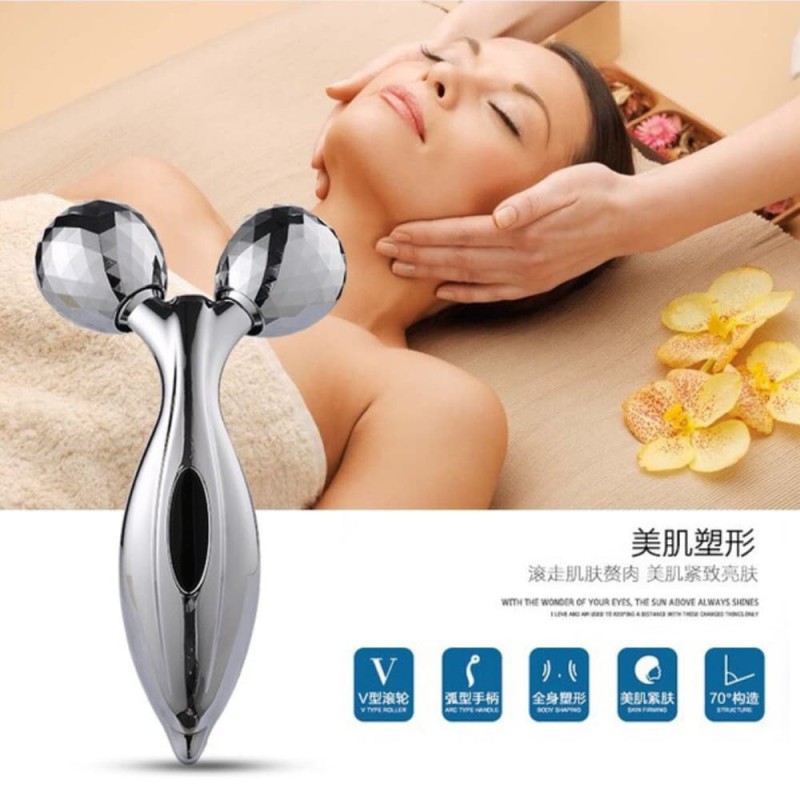 3D Face & Body Roller Massager – Skin Tightening & Lift Tool