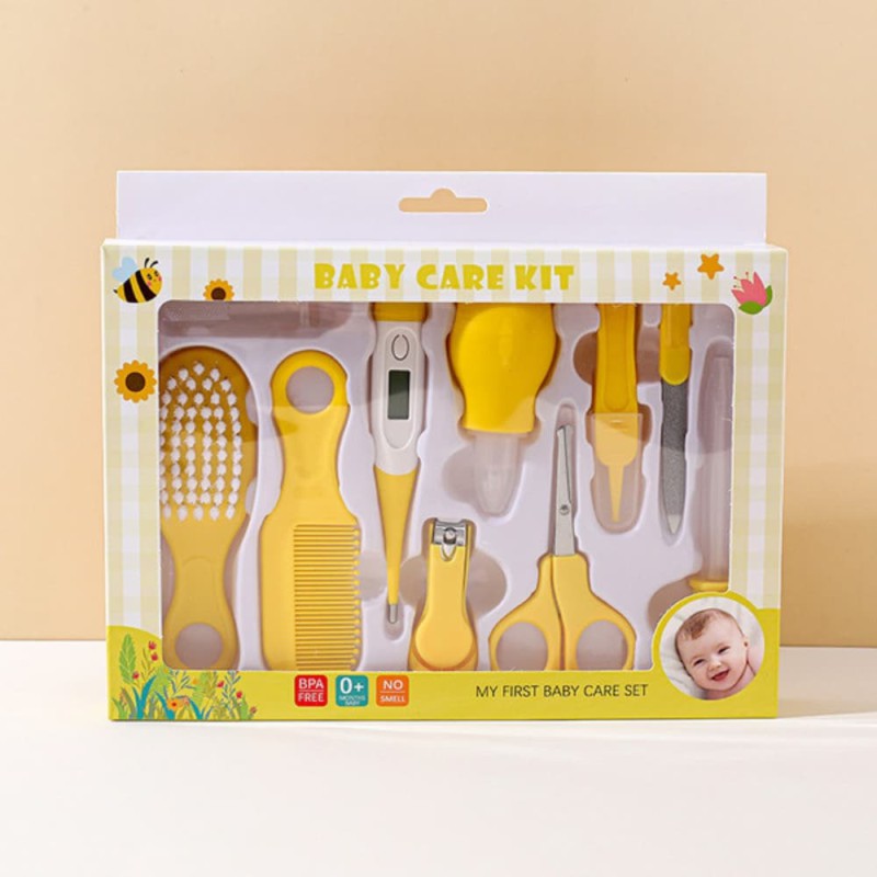 10-Piece Baby Health Care Grooming Kit for Newborns