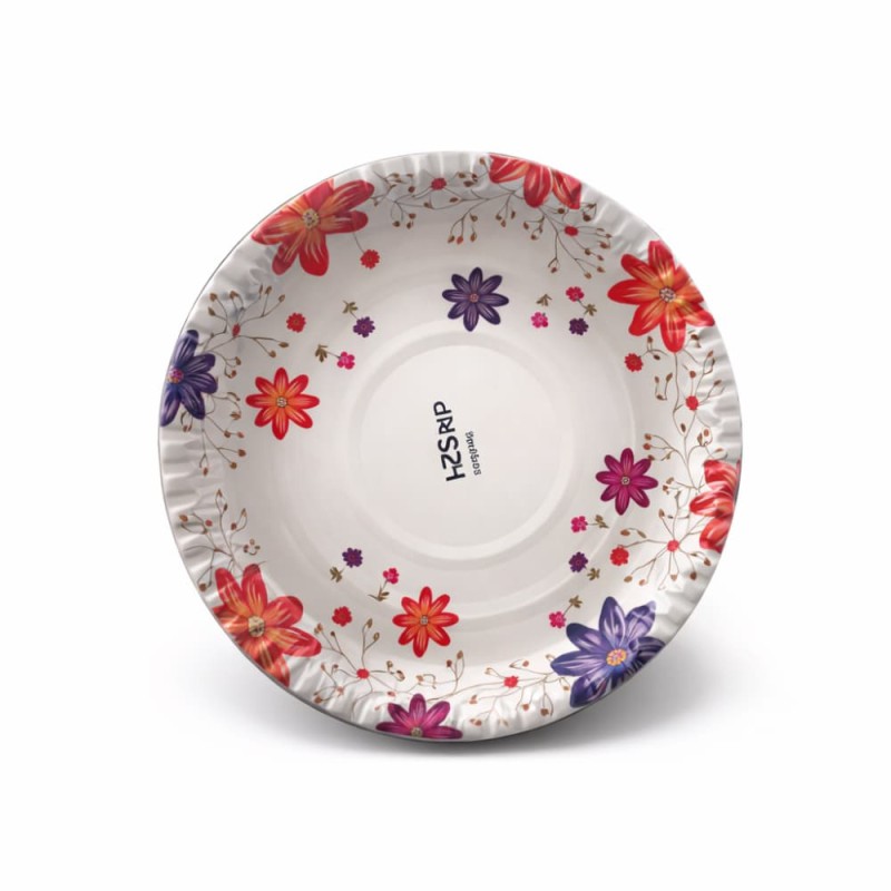 High Quality Disposable 300gsm Plastic One Time Party Plates 12 Inch – 50pcs