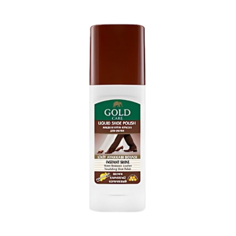 Gold Care Instant Shine Liquid Shoe Polish 75 ML