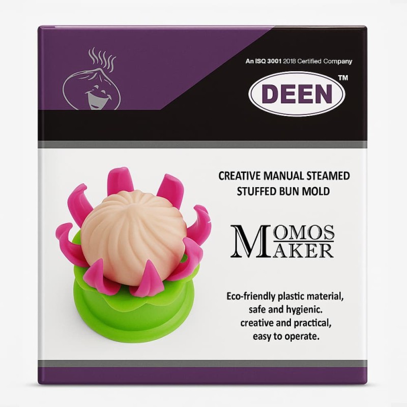 Deen Creative Manual Steamed Stuffed Bun Mold Momos Maker