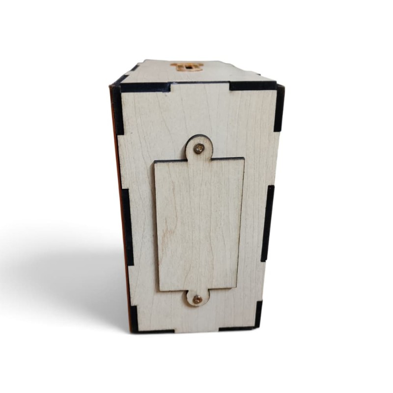 Wooden Money Saving Box with 20K Target Tracker