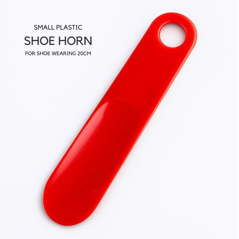 Small Plastic Shoe Horn For Shoe Wearing 20cm