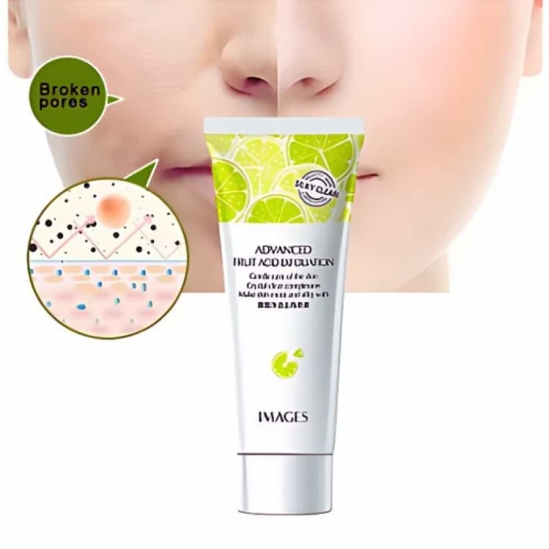 IMAGES FRUIT ACID PURIFYING PEELING GEL TENDER AND SMOOTH SKIN DEEP CLEANSING Face Wash