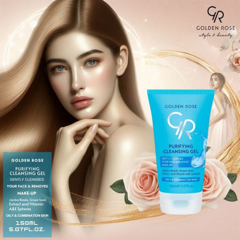 Golden Rose Purifying Cleansing Gel Face Wash